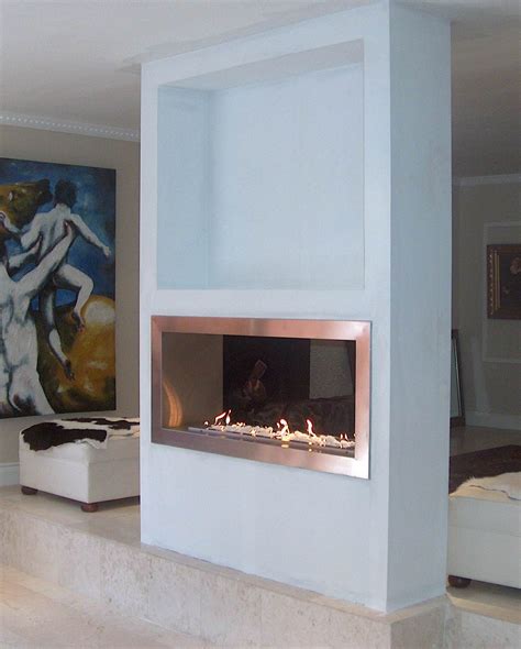 double sided electric fires